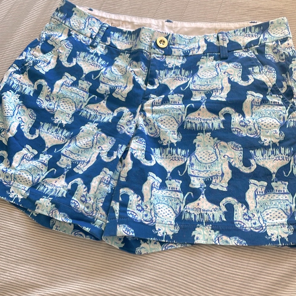 Lilly Pulitzer Jayne Stretch Elephant Short